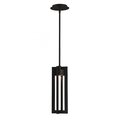 Dweled Chamber 16in LED Outdoor Pendant 3000K in Black PD-W486